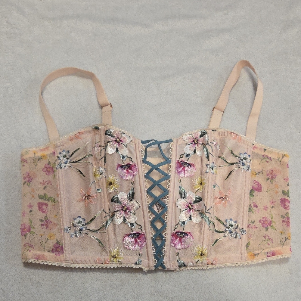 Victoria's Secret Pink Lace Corset